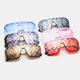 Women,Thick,Frame,Square,Shape,Personality,Fashion,Trend,Protection,Sunglasses