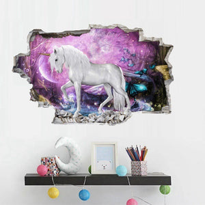 Horse,Sticker,Starry,Sticker,Decal,Stickers,Girls,Bedroom,Nursery,Decoration,Simple