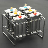 Stainless,Steel,Cavity,Cream,Maker,Mould,Popsicle,Stick,Holder