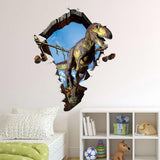 Miico,Creative,Dinosaur,Broken,Removable,Decorative,Decor,Sticker