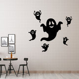 Miico,FX3012,Halloween,Sticker,Creative,Cartoon,Sticker,Removable,Sticker,Ghost