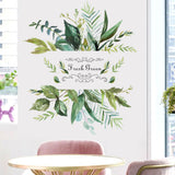 Loskii,FX64103,Green,Rustic,Style,Sticker,Living,Background,Removable,Stickers,Decorations,Poster,Wallpaper