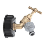 S60x6,Faucet,Drain,Coarse,Thread,Adapter,Brass,Garden,Nozzle,Connector,Replacement,Valve,Fitting,Parts,Garden