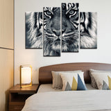 Miico,Painted,Combination,Decorative,Paintings,Tiger,Decoration