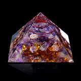 Reiki,Energy,Charged,Large,Amethyst,Quarz,Chakra,Orgone,Pyramid,Crystals