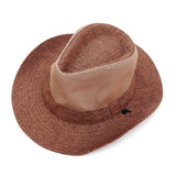 Women,Panama,Straw,Cowboy,Classic,Western,Beach,Bucket