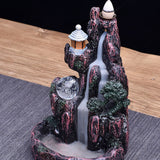 Backflow,Resin,Incense,Burner,Holder,Decorations