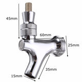 Chrome,Draft,Faucet,Kegerator,Tower,Draft