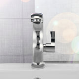 Modern,Chrome,Bathroom,Basin,Faucet,Waterfall,Spout,Single,Handle,Mixer