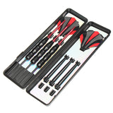 Professional,Aluminum,Black,Steel,Darts,Flights