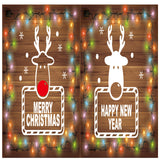 Miico,DLX7203,Christmas,Sticker,Cartoon,Pattern,Stickers,Removable,Christmas,Decorations