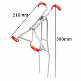 Adjustable,Fishing,Double,Bracket,Foldable,Standing,Holder