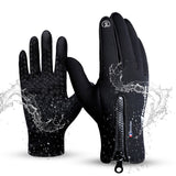 1Pair,Touch,Screen,Gloves,Winter,Sport,Skiing,Gloves,Zipper,Thermal,Windproof,Tactical,Glove