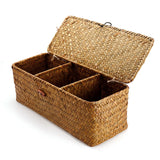 Seaweed,Woven,Storage,Basket,Fruit,Sundries,Organizer,Fruit,Container