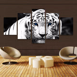 Modern,Canvas,Painting,Print,Tiger,Wallpaper,Sticker,Decorations