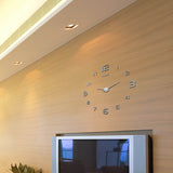 Large,Clock,Decorative,Luxurious,Silent,Modern,Decorations,Mirror,Surface