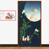 Japanese,Artistic,Polyester,Fiber,Doorway,Curtains,Kitchen,Decorations"