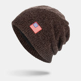 America,WInter,Beanie,Skull,Woolen