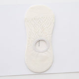 Women,Girls,Summer,Hollow,Breathable,Socks,Cotton,Antiskid,Invisible,Socks