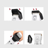 Professional,Quiet,Cordless,Grooming,Rechargeable,Clipper,Electric,Shaver,Titanium,Stainless,Steel,Cutting,Machine