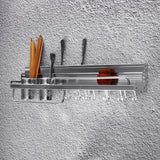 Bright,Space,Aluminum,Kitchen,Guardrail,Heightened,Double,Holder,Condiment,Storage