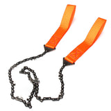 Gardening,Chain,Orange,Handle,Manganese,Steel,Felling,Outdoor,Portable