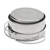 Camping,Stainless,Steel,Cookware,Outdoor,Bread,Plate,Picnic