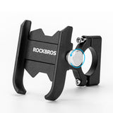 ROCKBROS,Width,Phone,Mount,Aluminum,Alloy,Phone,Holder,Rotation,Rotation,Cycling,Bicycle,Accessories