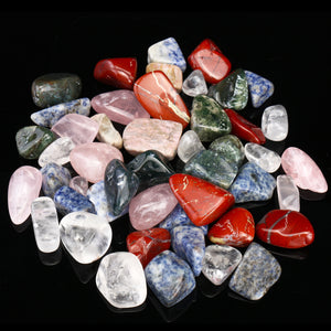 1000g,Natural,Quartz,Crystals,Mixed,Gemstones,Healing,Tumbled,Stone