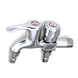 Mount,Single,Washing,Machine,Faucet,Double,Spouts,Handles,Water,Garden,Faucet,Bathroom,Bidet,Faucet