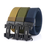 125CM,Nylon,Tactical,Outdoor,Leisure,Canvas,Waist,Belts,Automatic,Alloy,Buckle