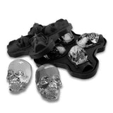 Honana,Skull,Silicone,Trays,Jelly,Candy,Chocolate,Skull