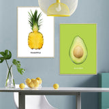 Loskii,FX64092,Sticker,Pineapple,Avocado,Waterproof,Stickers,Bedroom,Decoration,Decal,Stickers,Decor