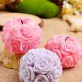 Flexible,Flower,Mould,Silicone,Candle,Making