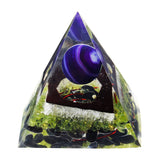 Reiki,Charged,Emerald,Clear,Quartz,Crystal,Orgone,Pyramid,Powerful,Decorations