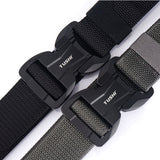 TUSHI,125CM,Magnetic,Buckle,Leisure,Canvas,Breathable,Waist,Quick,Unlock,Men's,Elastic,Tactical