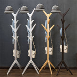 Hooks,Wooden,Stand,Umbrella,Holder,Cloth,Hanger