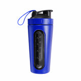 700ml,Stainless,Steel,Protein,Mixed,Shaker,Blender,Water,Bottle,Sport