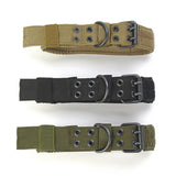 Nylon,Tactical,Collar,Traction,Adjustable,Training,Collar,Metal,Buckle