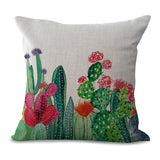 Honana,45x45cm,Cactus,Optional,Patterns,Cotton,Linen,Pillow,Cushion,Cover