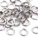 200Pcs,Fishing,Solid,Rings,Jigging,Double,Circle,Connector