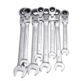 Flexible,Ratchet,Spanner,Chrome,Vanadium,Wrench,Spanner