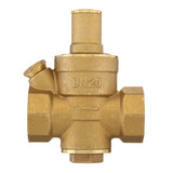 Adjustable,Brass,Water,Pressure,Regulator,Reducer,Gauge,Meter"