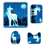 Waterproof,Unicorn,Printing,Shower,Curtain,Bathroom,Toilet,Bathroom,Decoration