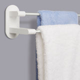 Towel,Holder,WHITE,Double,Storage