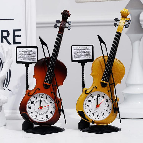 Desktop,Alarm,Clock,Violin,Plastic