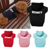 Winter,Security,Printed,Clothes,Puppy,Hoodie