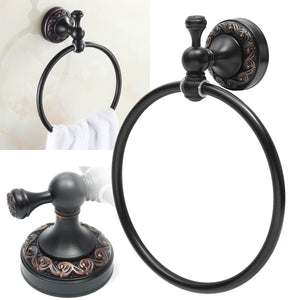 Antique,Black,Space,Copper,Towel,Holder,Bathroom,Mounted,Hanger