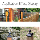 100mm,Fence,Finial,Square,Decor,Protection