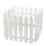 12PCS,Plastic,Fence,Decorations,White,Christmas,Ornaments,Miniature,Border,Grass,Fence